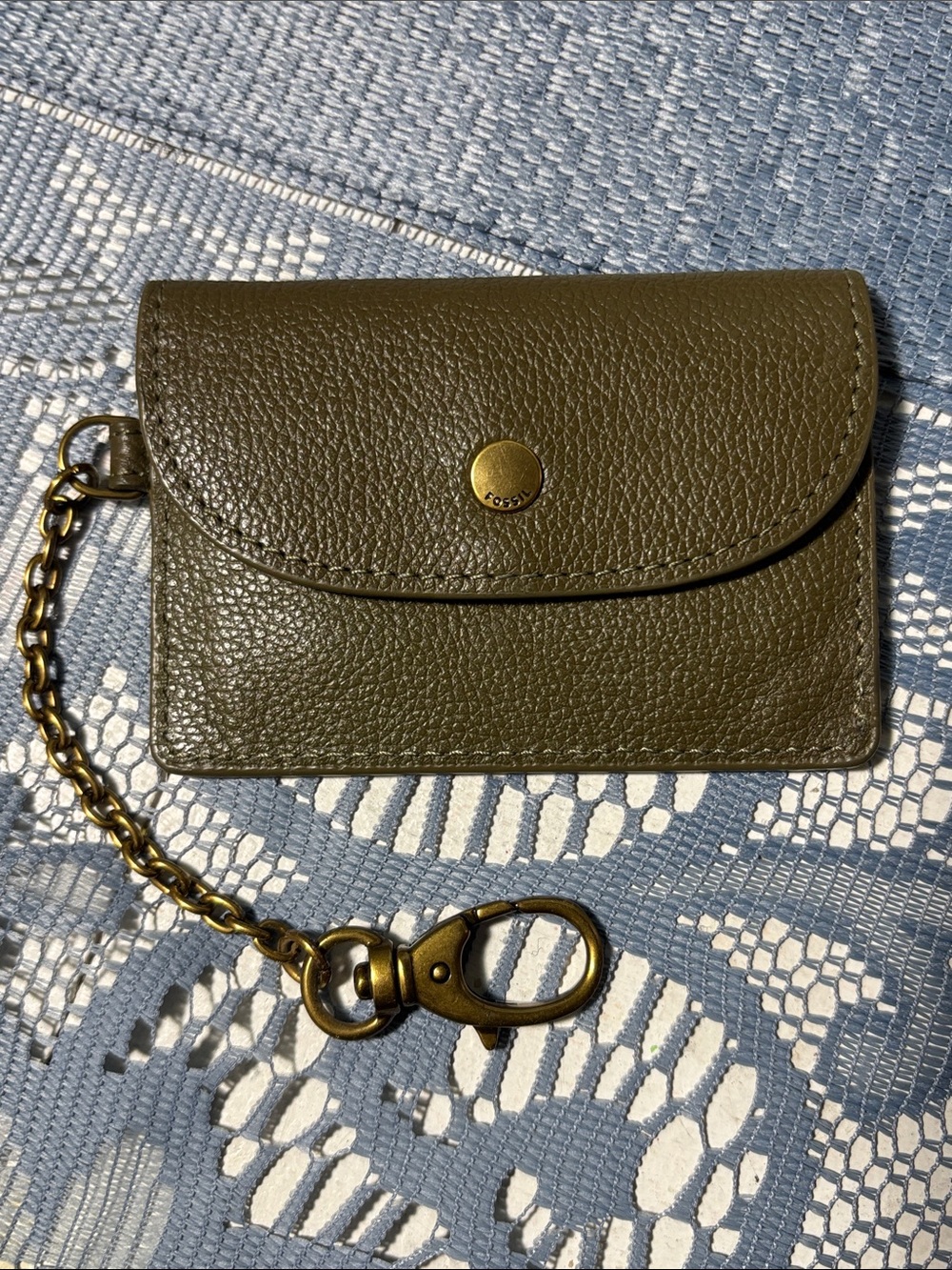Fossil Adelyn Flap Card Case